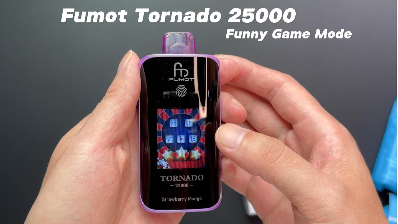 Reseña del vaporizador desechable Fumot Tornado 25000