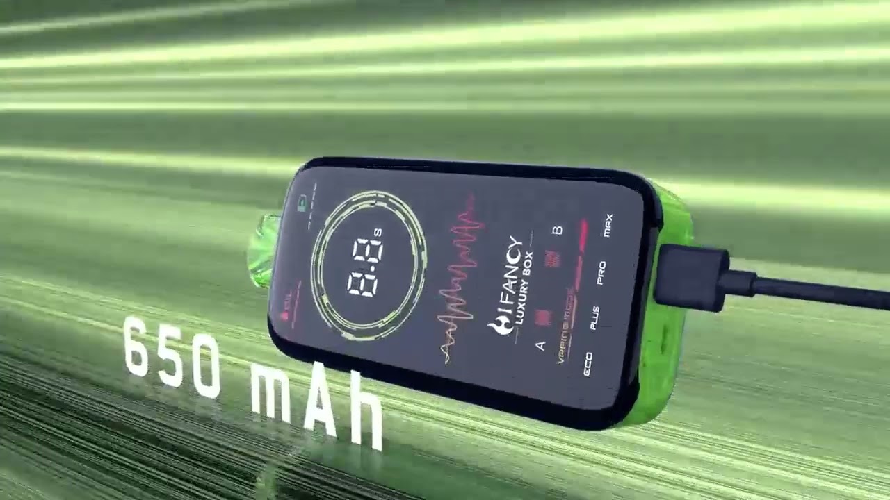 Demostración del vaporizador HiFancy de 18.000 caladas