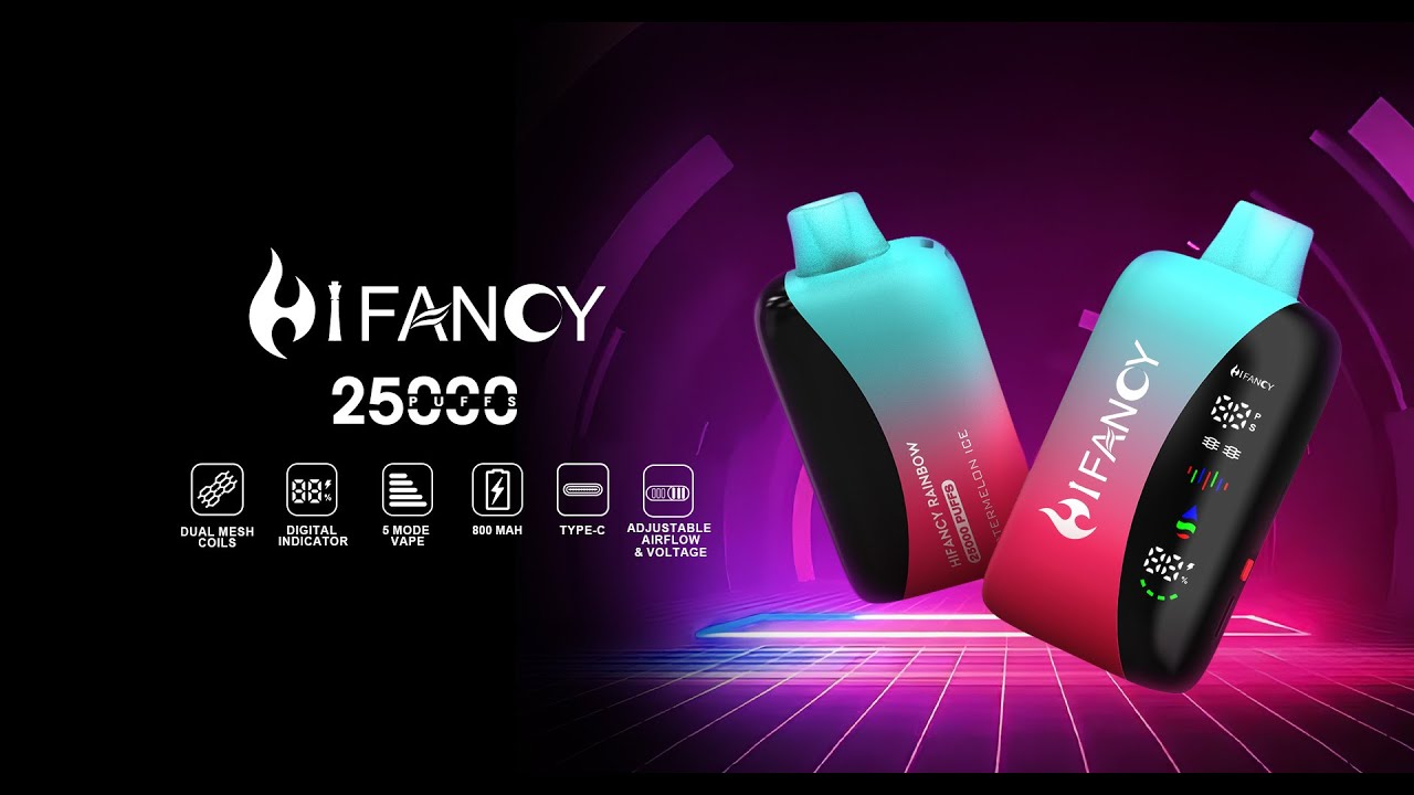 Reseña del HIFANCY RAINBOW 25000 PUFF