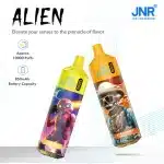 Puff 10kJNR Alien 10000 — Test, guide d'achat et avis  | PUFF9Kimgi jnr®alien disposable vape