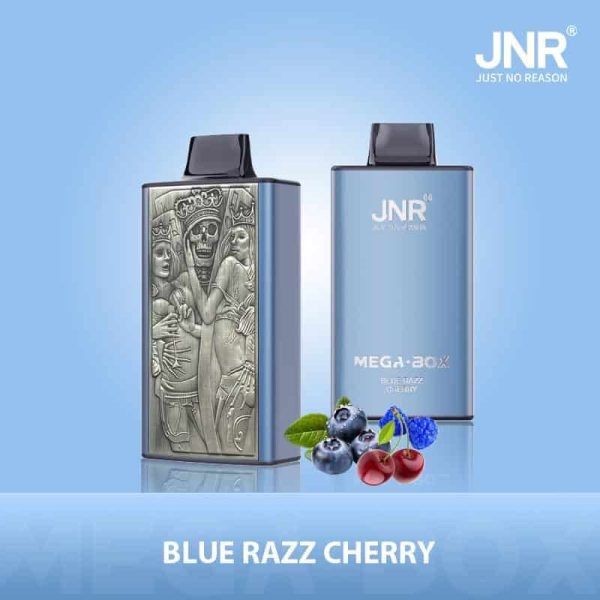 25k caladas vapeJNR Mega Box 25K 25000 frambuesa azul cereza