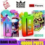Double saveurBang Blaze 40000 (Bang Blaze 40k) — Guide completbang blaze puffs dual flavors wholesale disposable vape puff k elect