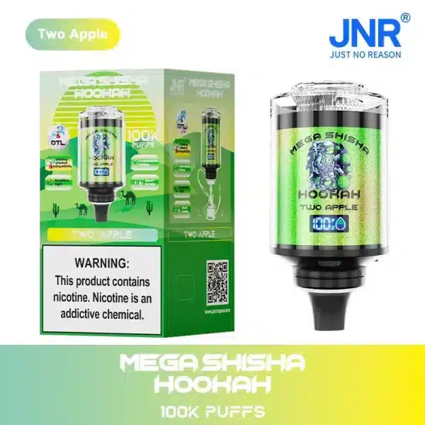100k caladas VapeJNR Mega Shisha Hookah 100K 100000jnr mega shisha hookah k two apple