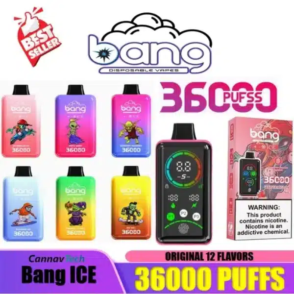 Puff 36kBang 36000 Puff Fingerprint – Guide Complet 2025new product k puffs disposable electric cigarette bang ice k vape