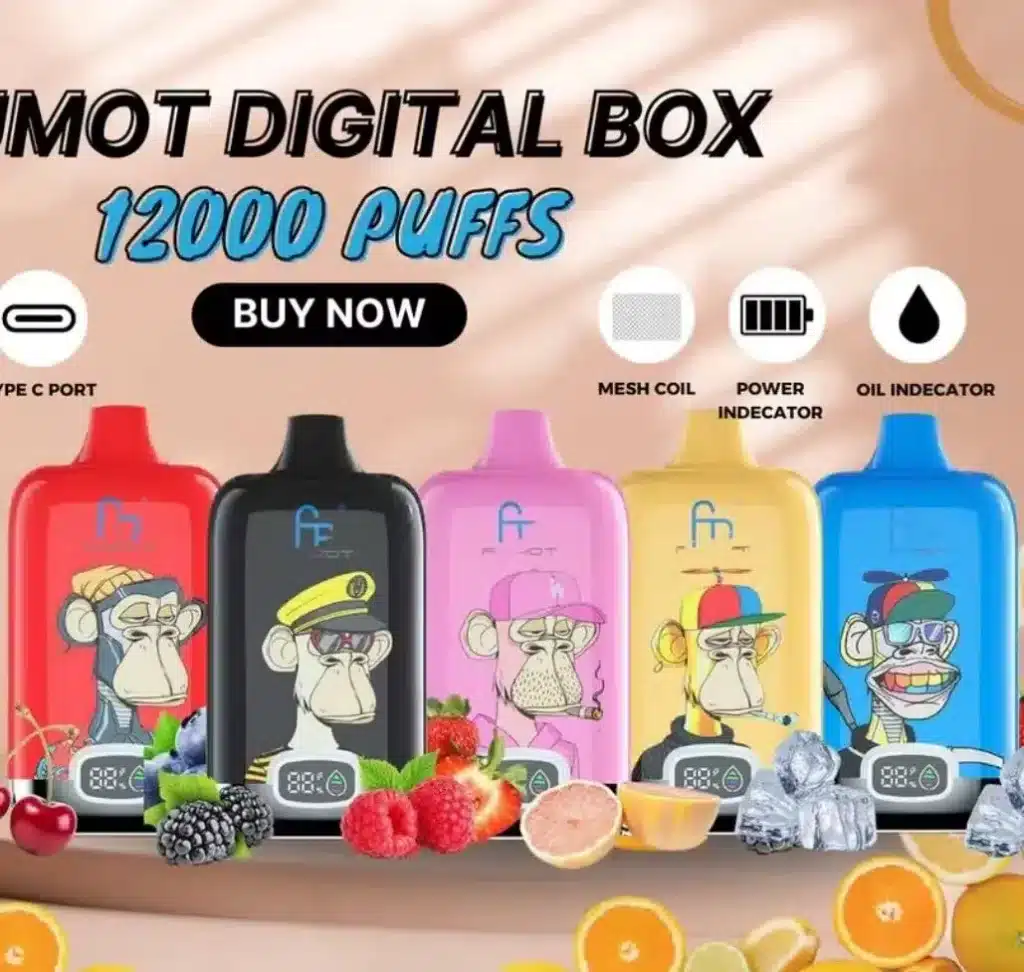 Puff 12kFUMOT Digital Box 12K 12000 Puff— Le Guide FR Ultime (Specs, Autonomie, Conseils)wholesale original randm tornado digital box k puffs vapes