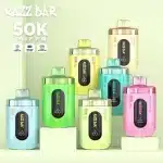 Puff 50kRazz Bar 50K 50000 Puff — Guide complet 2025  | PUFF9Kimgi razz bar puffs k smart screen disposable vape