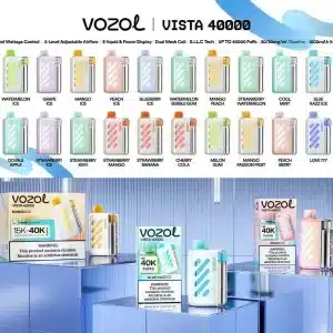 Almacén europeo Vozol Vista 40 Kimgi vozol vista pu