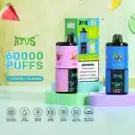 Saveurs 4 en 1ATVS 60000 Puffs 60K 4 en 1 : Le Vape Jetable Ultime - Test Complet 2025imgi atvs puffs