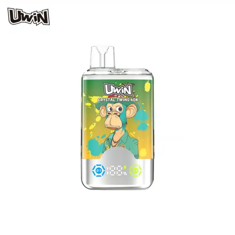 Entrepôt européenUwin Twins 40000 Puffs Crystal - Test complet et avis 2025 | PUFF9Kimgi uwin twins crystal puffs double flavors