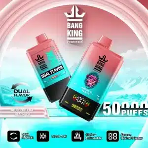Bang King Doble Sabor 50000 Caladas 2 en 1 imagen bang king puffs