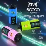 Saveurs 4 en 1ATVS 60000 Puffs 60K 4 en 1 : Le Vape Jetable Ultime - Test Complet 2025imgi atvs puffs