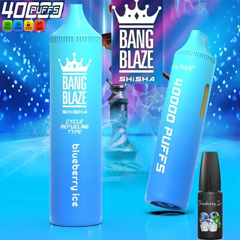 NarguiléBang Blaze Shisha 40000 Puffs 40K Refillable: Le Test Complet 2025imgi bang blaze shisha puffs