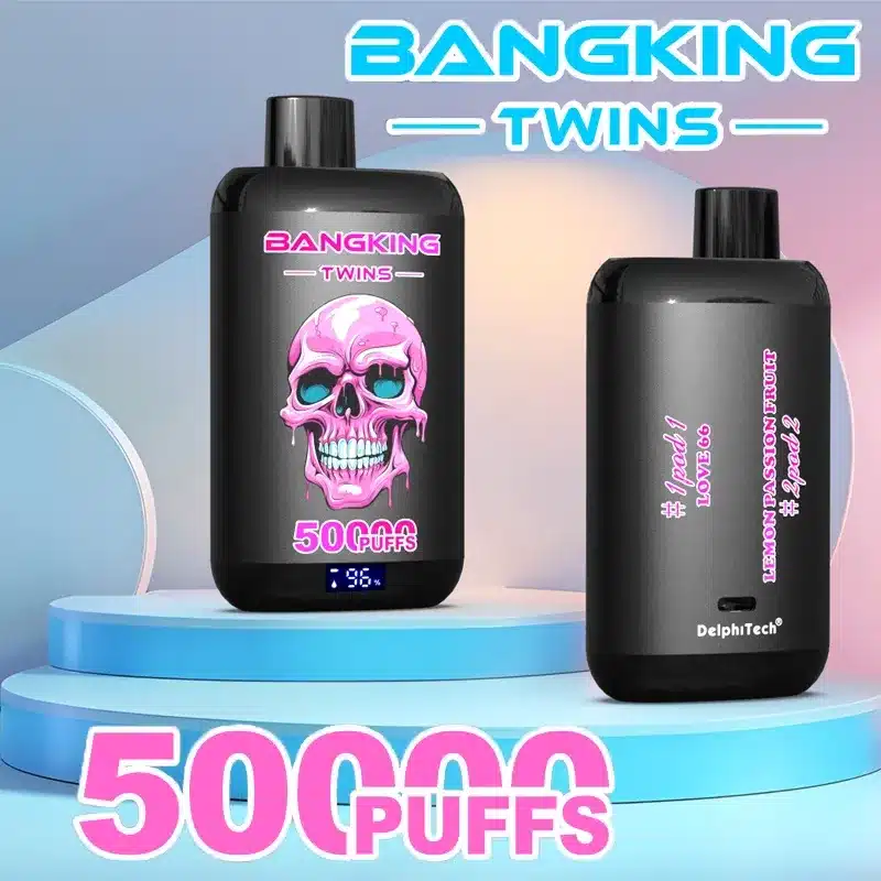 Double saveurBang King 50000 Puffs 50K Twin : Le Guide Ultime 2025 | PUFF9Kimgi bang king twin puffs