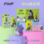 Double saveurFIHP 40000 Puffs 40K Double Flavors : Le Test Completimgi fihp puffs double flavors led display