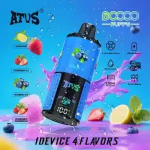 4 sabores en 1 ATVS 60000 caladas 60K vapeimgi atvs puffs