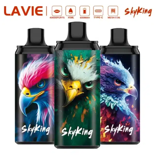 Puff 40kLavie 40000 Puffs 40K Skyking: La Vapoteuse Jetable Ultime à Autonomie Recordimgi lavie skyking puffs