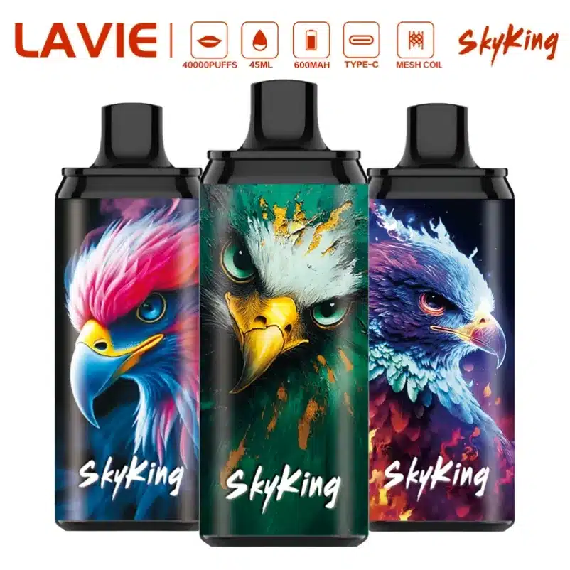 Puff 40kLavie 40000 Puffs 40K Skyking: La Vapoteuse Jetable Ultime à Autonomie Recordimgi lavie skyking puffs