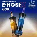 shisha Huka vapeAL Fakher 60K Crown Bar Shisha E-HoseXimgi al fakher k puffs