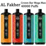 dtl vapeAL Fakher 40K Crown Bar Mega Maximgi al fakher k puffs