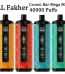 dtl vapeAL Fakher 40K Crown Bar Mega Maximgi al fakher k puffs
