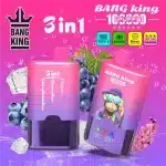 Drei GeschmacksrichtungenBang King 100K 3-in-1 Vapeimgi bang king k puffs