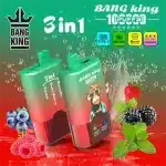Drei GeschmacksrichtungenBang King 100K 3-in-1 Vapeimgi bang king k puffs
