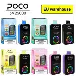 Europäisches LagerhausPoco SV 25000 vape 25Kimgi eu warehouse poco sv puffs digital screen