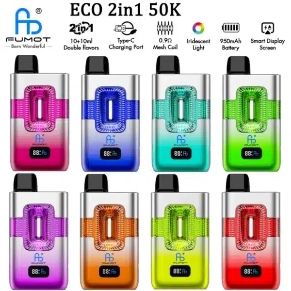 50k caladas vapeFumot ECO 2 en 1 50K 50000 vapeimgi fumot eco k caladas