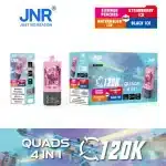 4-in-1-GeschmacksrichtungenJNR Quads 120K 4-in-1imgi jnr quads k puffs x