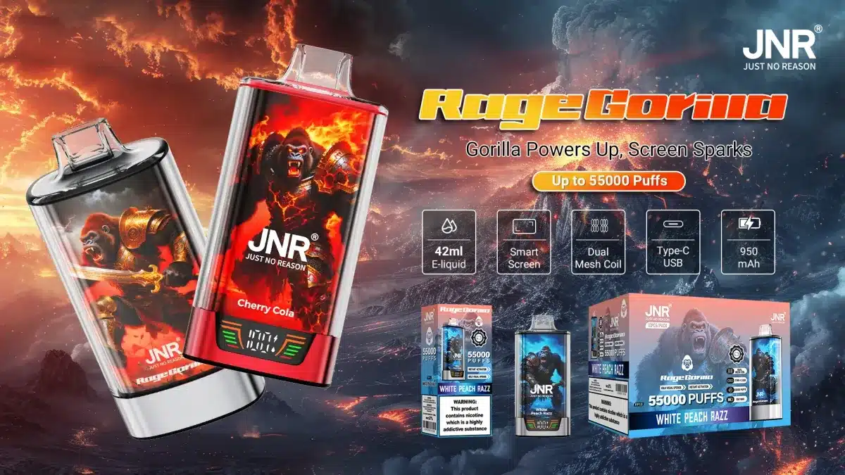 Detalles técnicos del JNR RageGorilla 55000