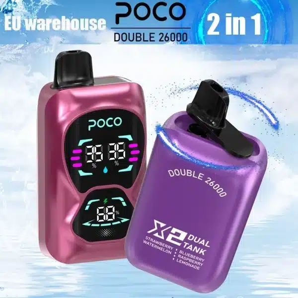 Vaporizador POCO DB 26000 de European Warehouse, 26 Kimgi Poco Double Puzz
