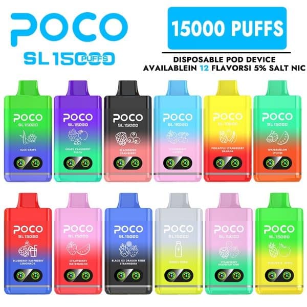 15k caladas vapePoco SL 15000 vape 15Kimgi poco enormes caladas