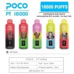 Europäisches LagerhausPoco PT 18000 vape 18Kimgi poco pt puffs