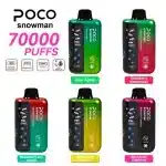 Eiskontrolle vapePoco Snowman 70000 70K Vapeimgi poco snowman puffs