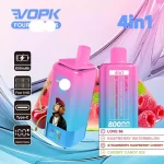 4-in-1-GeschmacksrichtungenVOPK 80K 4-in-1 Vapeimgi vopk four flavor k puffs rechargeable disposable vape nicotine led screen wholesale for europe