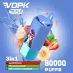 Drei GeschmacksrichtungenVOPK 60K 60000 Züge 3-in-1 Vapeimgi vopk tripe puffs in flavors k low nicotine up img
