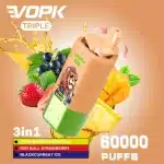 Drei GeschmacksrichtungenVOPK 60K 60000 Züge 3-in-1 Vapeimgi vopk tripe puffs in flavors k low nicotine up img