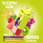 Drei GeschmacksrichtungenVOPK 60K 60000 Züge 3-in-1 Vapeimgi vopk tripe puffs in flavors k low nicotine up img