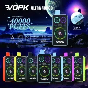 Doble sabor VOPK ULTRA 40000 40k VAPEimgi vopk ultra puffs doble sabor pantalla digital bajo en nicotina