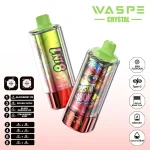 200k Zügen VapeWASPE 180K 8-in-1 Crystal Vapeimgi waspe k puffs
