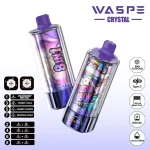 200k Zügen VapeWASPE 180K 8-in-1 Crystal Vapeimgi waspe k puffs