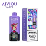 150k Zügen vapeWASPE 150K 150000 6 in 1 vapeimgi waspe k puffs aiviou