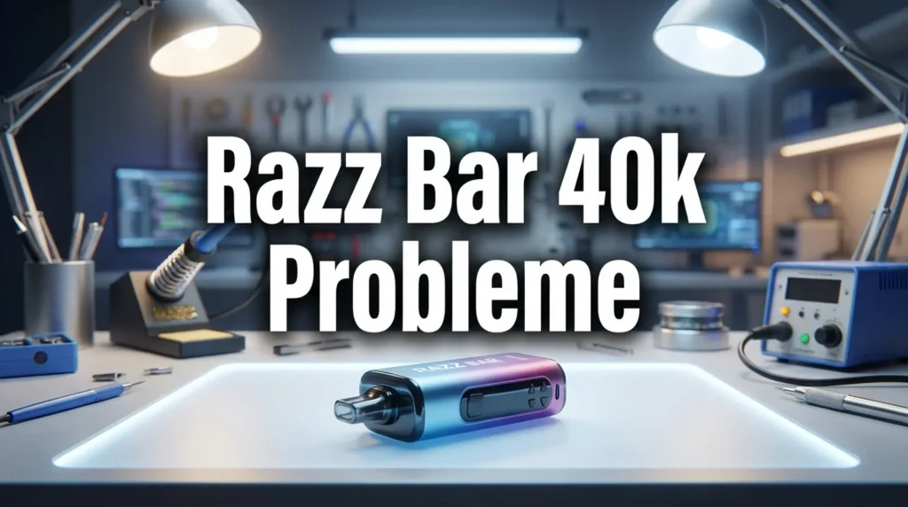 NouvellesRazz Bar 40k: Der ultimative Guide zur Problemlösungrazz bar k probleme lsungs guide fr vapes