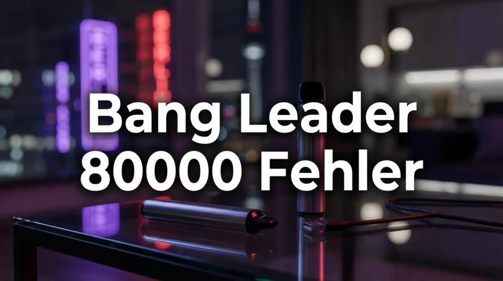 Nouvelles7 Bang Leader 80000 Fehler: So vermeiden Sie teure Defekteunnamed file